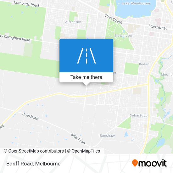 Banff Road map