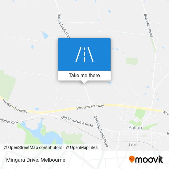 Mingara Drive map