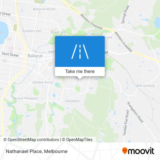 Nathanael Place map