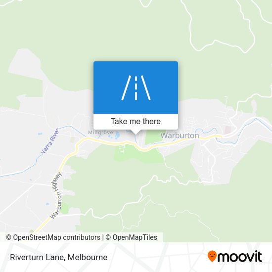 Riverturn Lane map