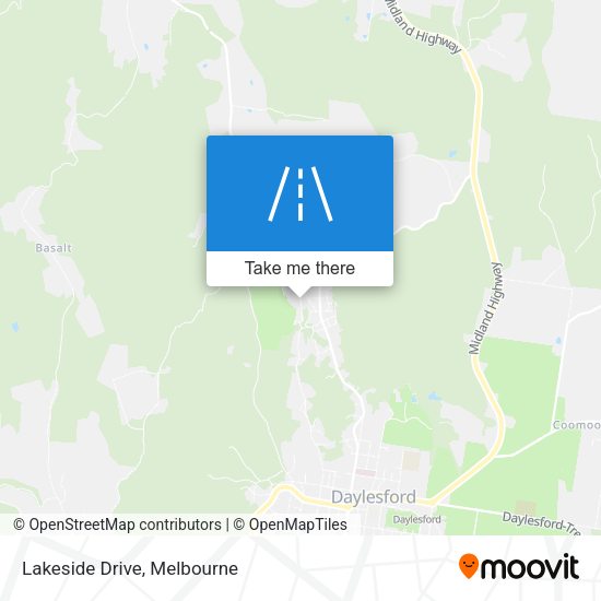 Lakeside Drive map