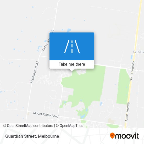 Guardian Street map