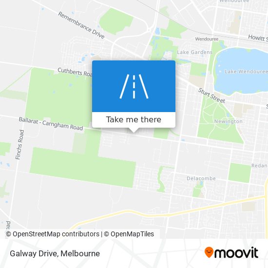 Galway Drive map