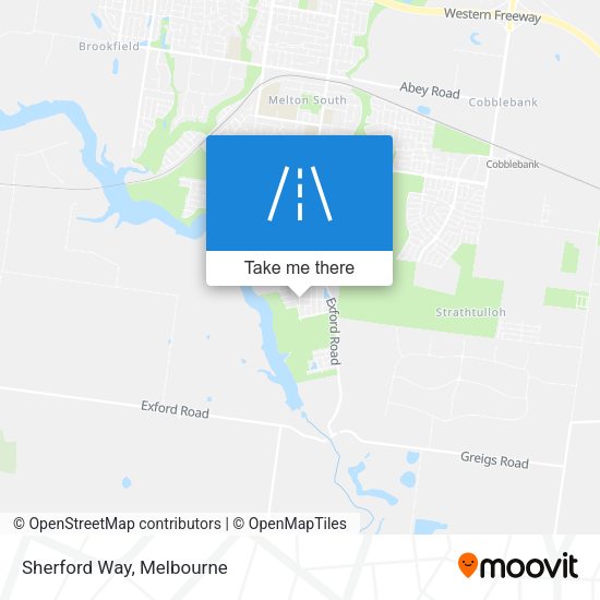 Sherford Way map