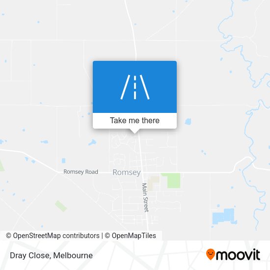 Dray Close map