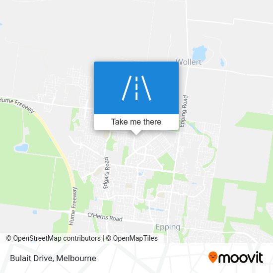 Bulait Drive map