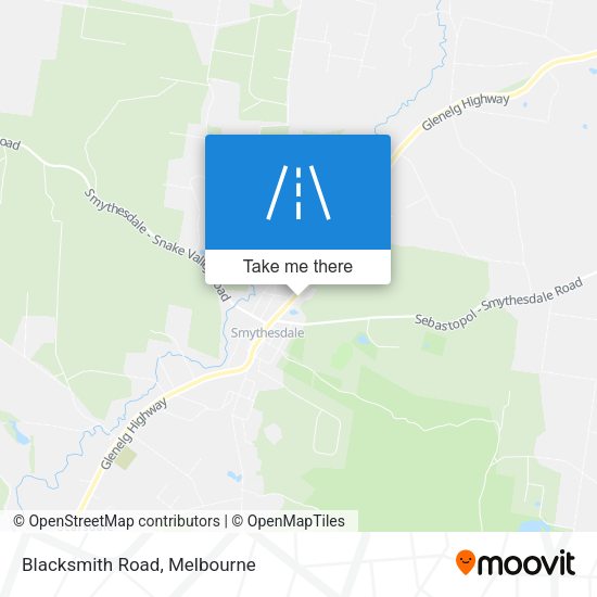 Blacksmith Road map