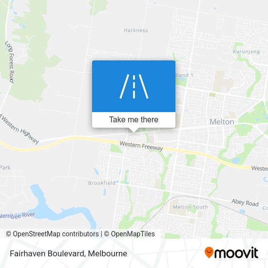 Fairhaven Boulevard map