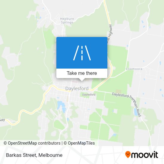 Barkas Street map