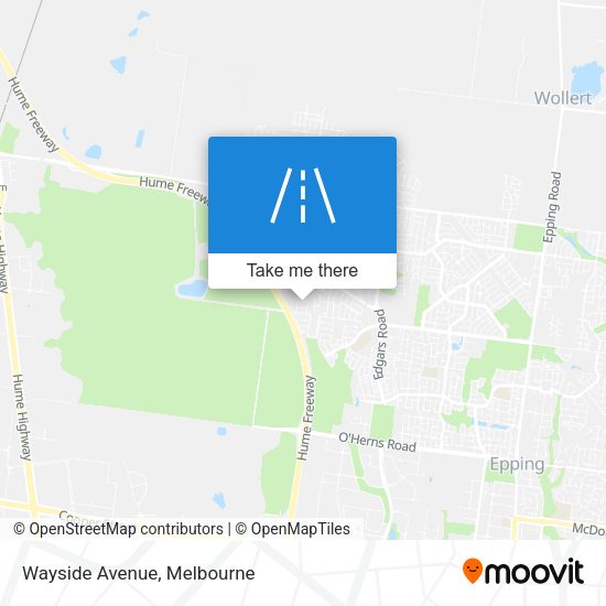 Wayside Avenue map