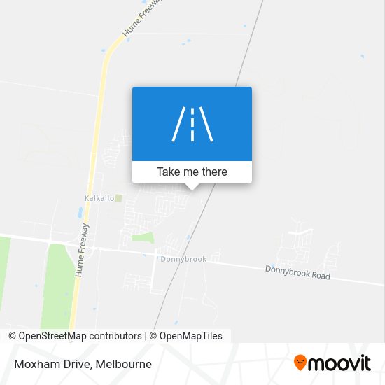 Moxham Drive map