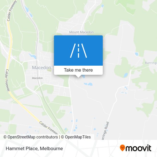 Hammet Place map