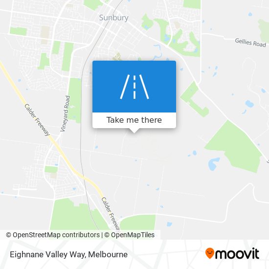 Eighnane Valley Way map