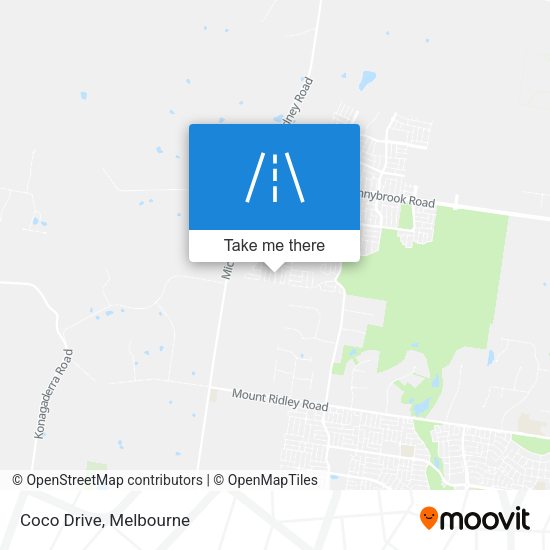 Coco Drive map