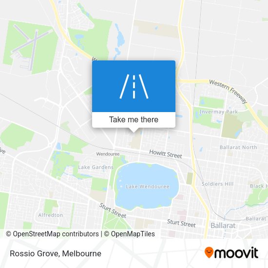 Rossio Grove map