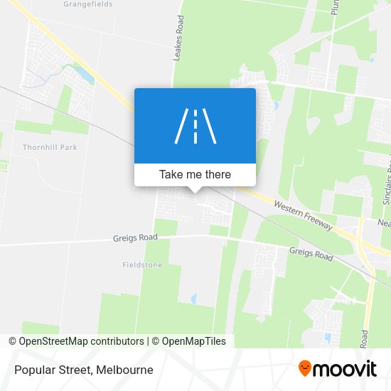 Popular Street map
