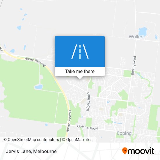 Jervis Lane map