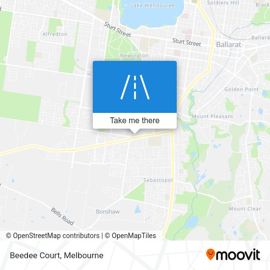 Beedee Court map