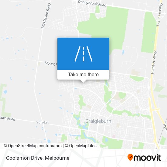 Coolamon Drive map