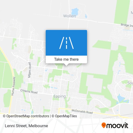 Lenni Street map