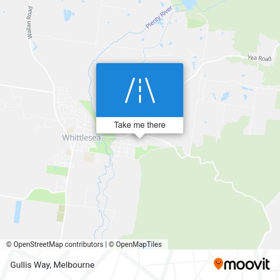 Gullis Way map