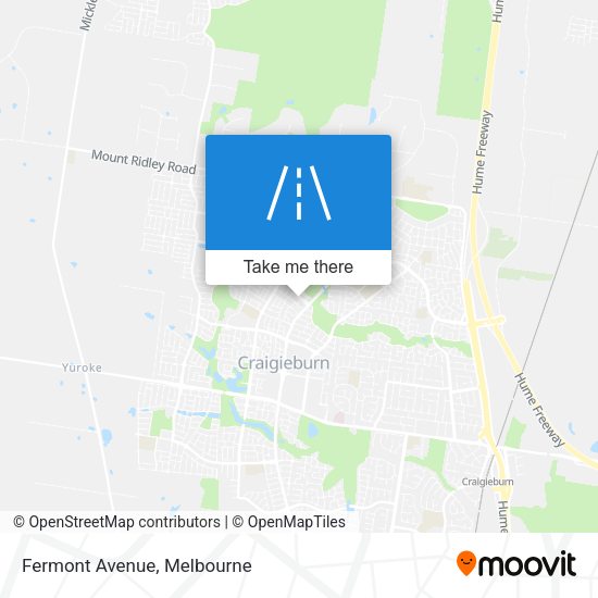 Fermont Avenue map