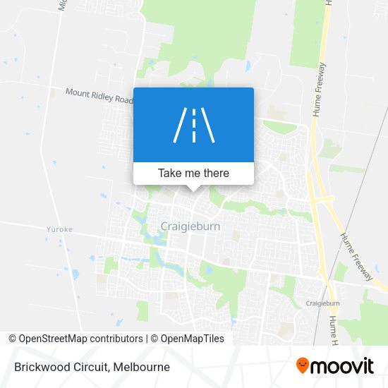 Brickwood Circuit map