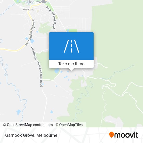 Garnook Grove map