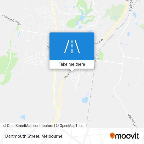 Dartmouth Street map