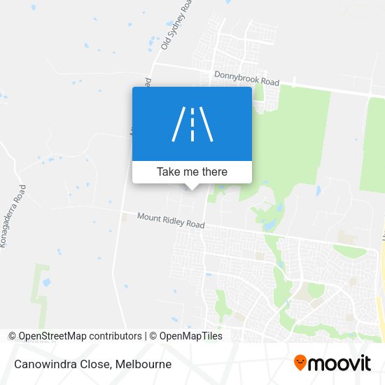 Canowindra Close map
