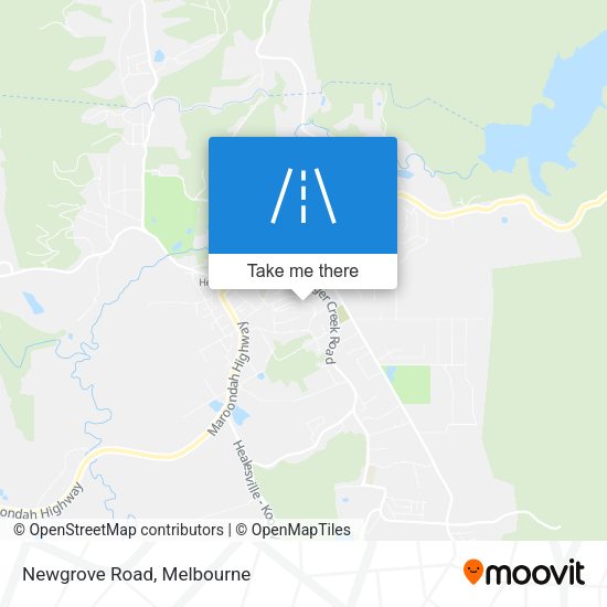 Newgrove Road map