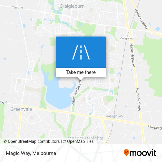 Magic Way map