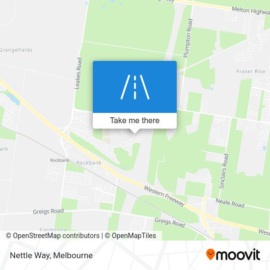 Nettle Way map