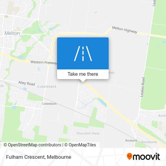 Fulham Crescent map