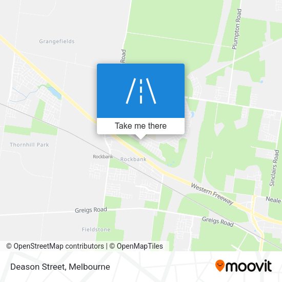 Deason Street map