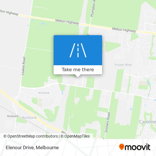 Elenour Drive map