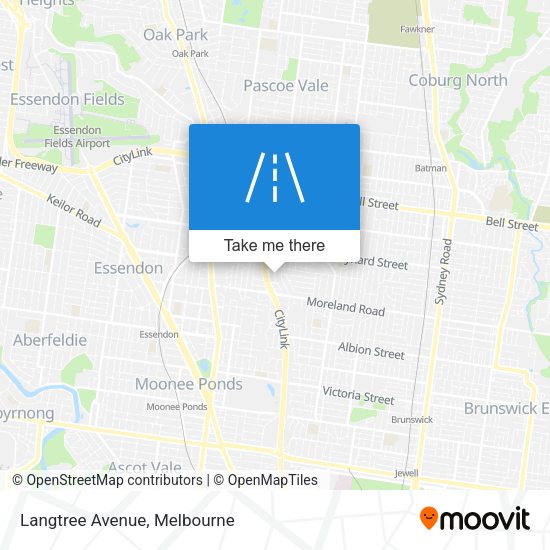Langtree Avenue map