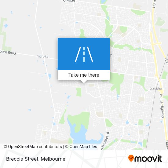 Breccia Street map