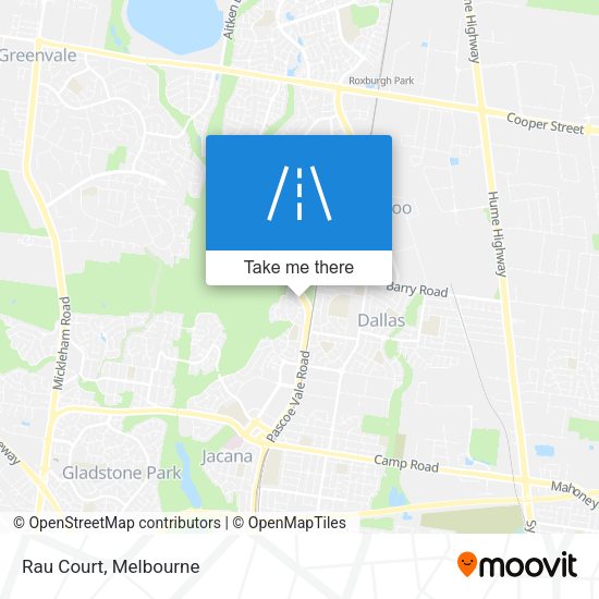 Rau Court map