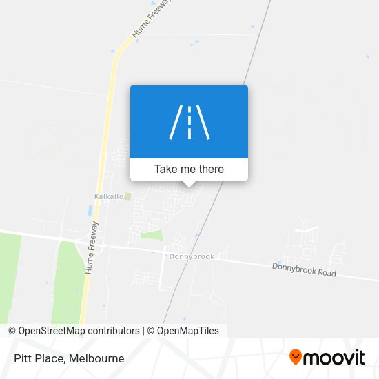 Pitt Place map