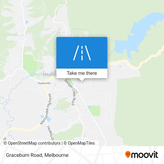 Graceburn Road map