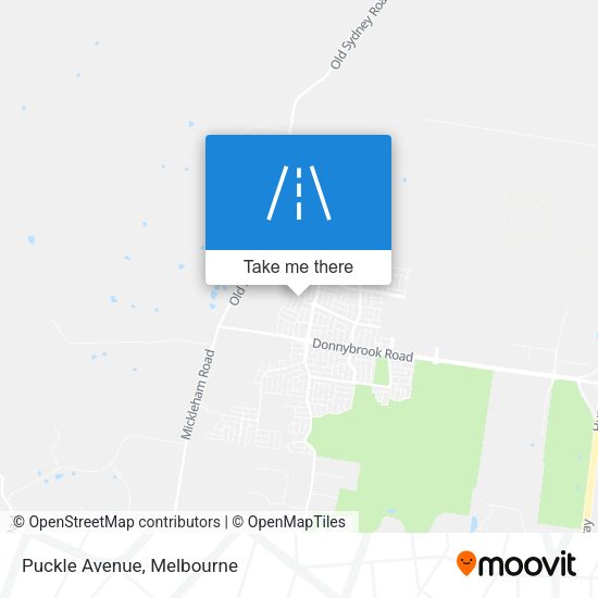 Puckle Avenue map