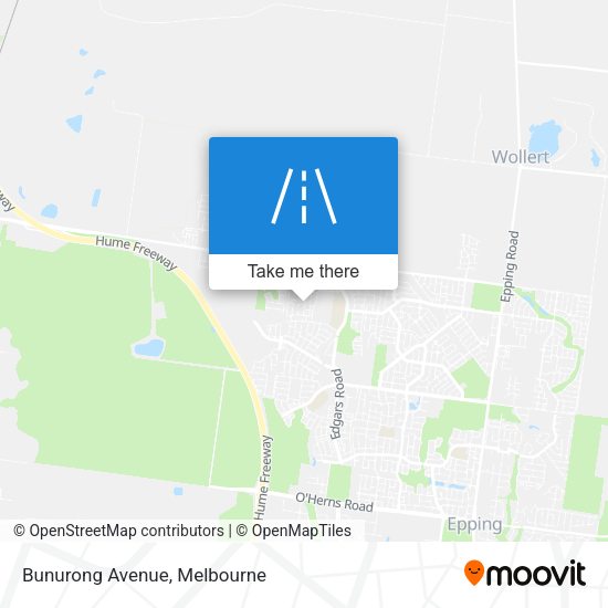 Bunurong Avenue map