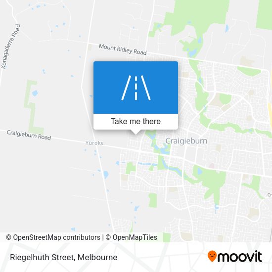 Riegelhuth Street map
