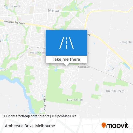 Ambervue Drive map