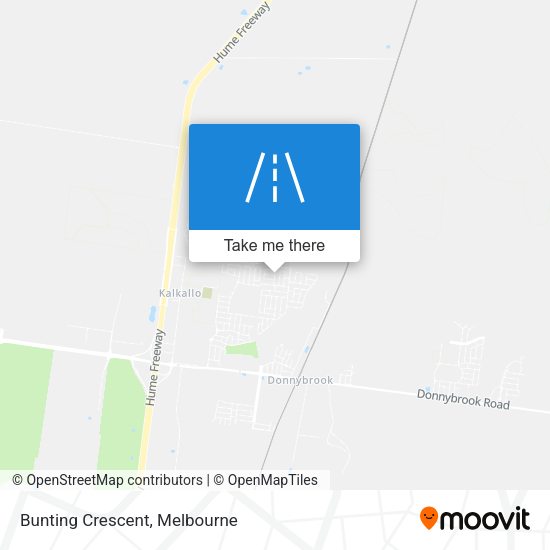 Bunting Crescent map