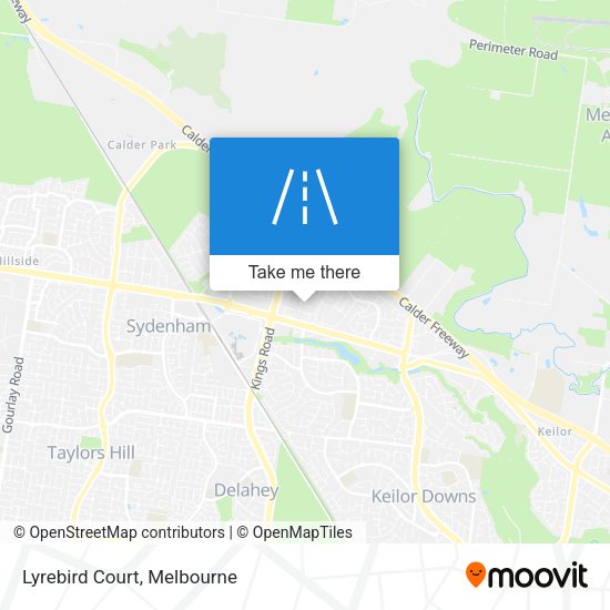 Lyrebird Court map