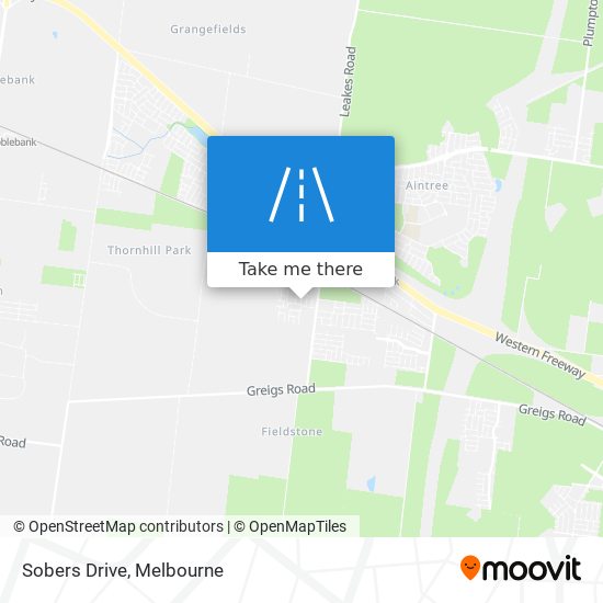 Sobers Drive map