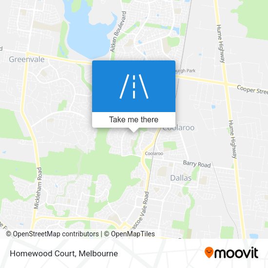 Homewood Court map