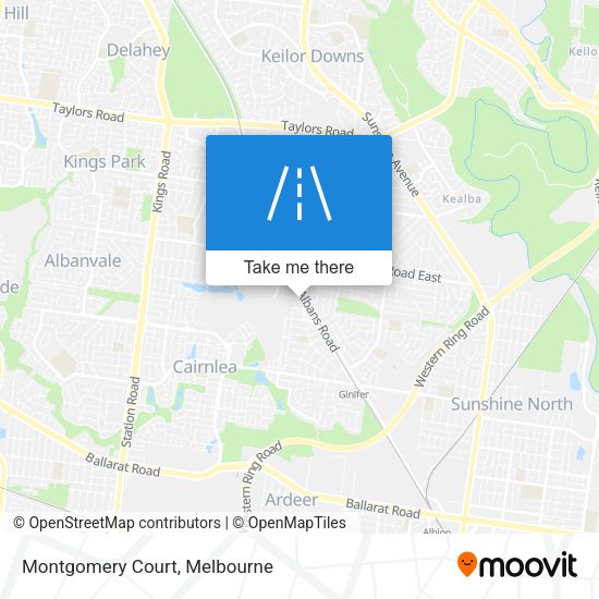 Montgomery Court map